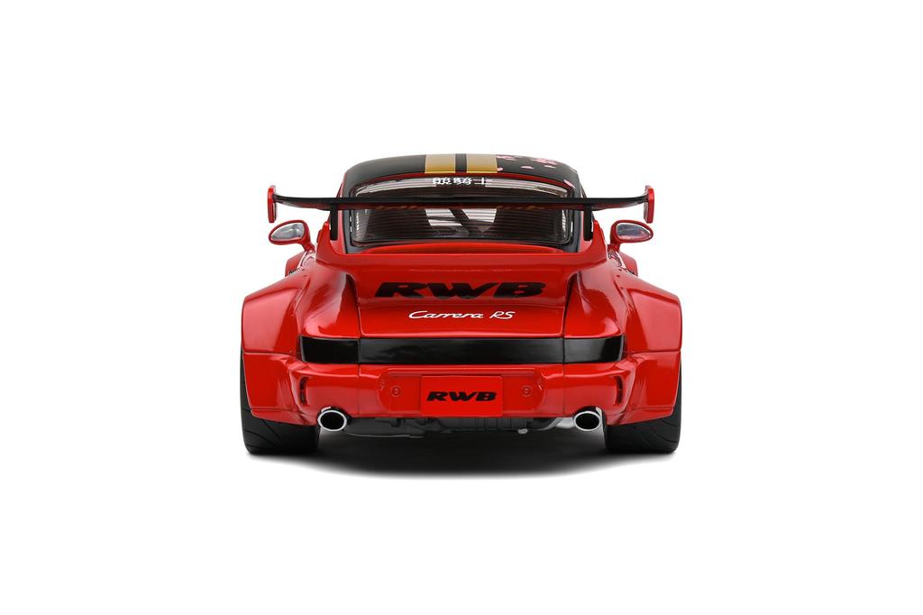 SOLIDO 1/18 Porsche 911 (964) RWB Red Sakura 2021 Rauh-Welt SOLIDO Rauh-Welt Die-Cast Car