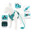 Breathable Dog Harness and Leash Set Tactical Reflective Puppy Vest Harness For Small Medium Dogs Cats Chest Strap Pet Supplies