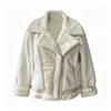 Dames Winter Nepnerts Bontjas Met Afneembare Kraag Dikke Warme Pluche Bovenkleding Kantoor Casual Kleding
