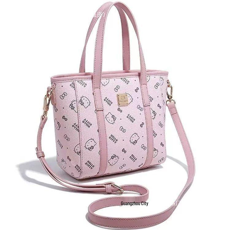 Hello Kitty Classic Print Tote Bag - Vegetable Basket Design