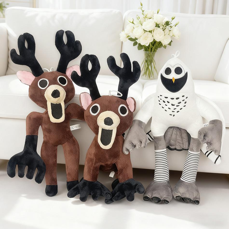 New In Stock 99 Nights Deer Plush Doll 99 Nights In The Forest Anime Peripherals Toy Halloween Christmas Gift