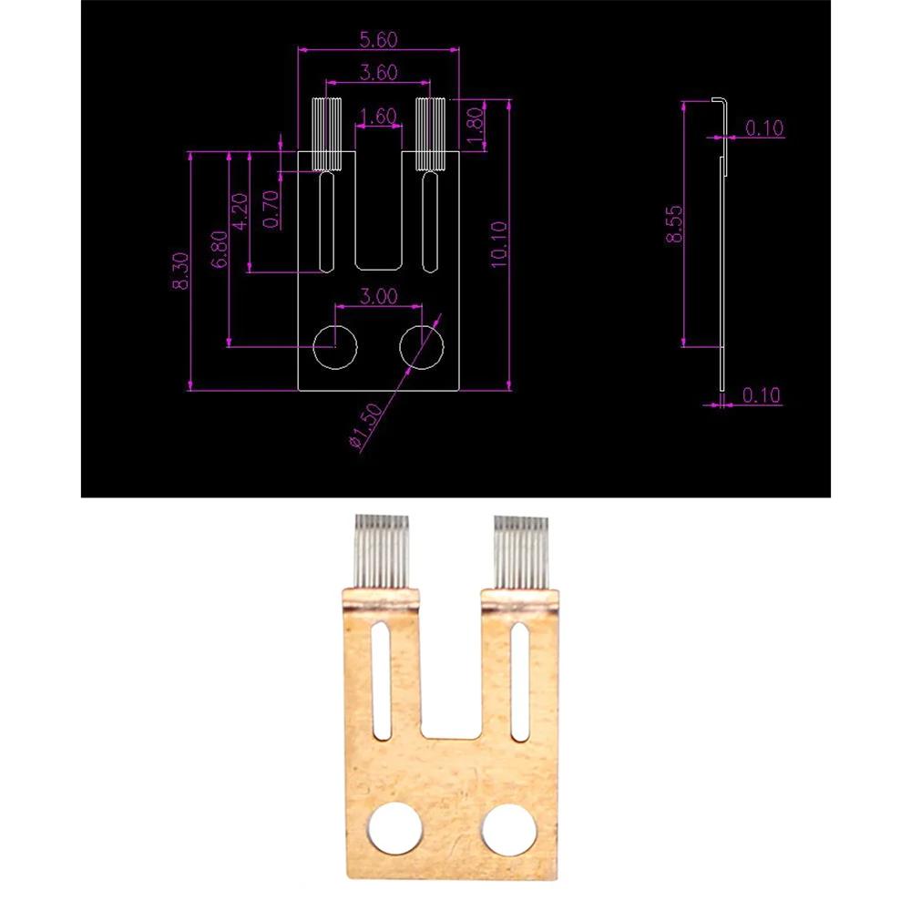2PCS Steering Column Switch Angle Sensor Repair Kit for BMW E65 E66 E60 730 740 530 Series Contact Brush Replacement