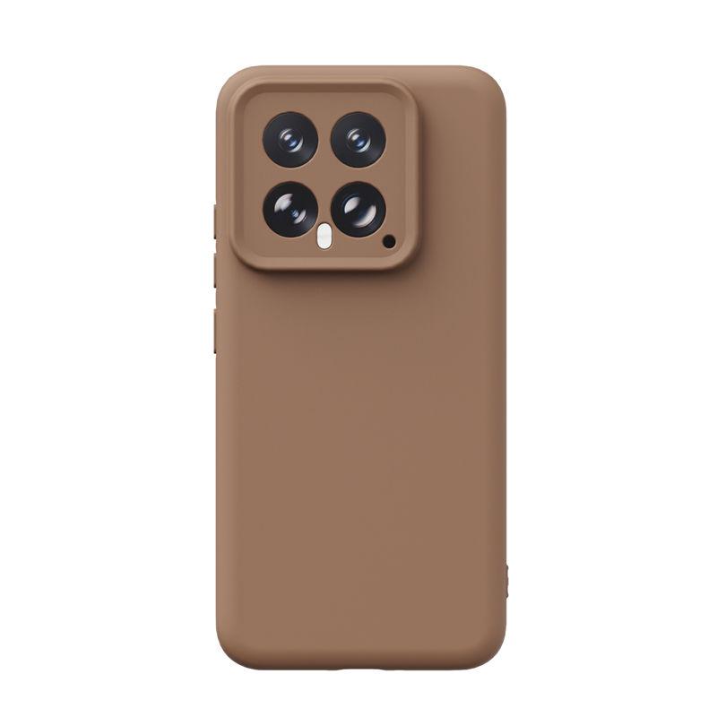 Liquid Suitable for Xiaomi Mi 15 Pro Mobile Phone Case Magnetic Suction Skin Feeling Xiaomi Mi 14 Anti-drop and Dirt-resistant Light Silicone Pro