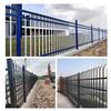 Zinc Steel Outdoor Wrought Iron Fence for Courtyard & Community