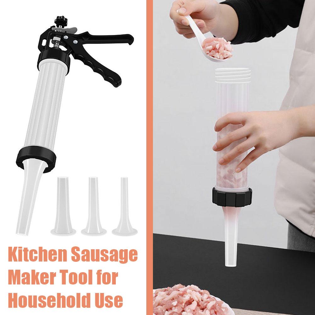 Sausage Syringe, Nozzles: 3 Pcs.
