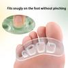 2pcs/4pcs Silicone Heel Protectors High Heels Heel Cushions Sandals Shock Absorbing Forefoot Cushions Foot Care Products