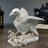 Skeleton Head Set Decoration Creative Resin Head Micro Garden Pottery Decoration
