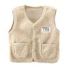 Children's Plush Vest Polar Fleece Sleeveless Jacket Thick Warm Kids Vest