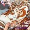 Scarf Women's Spring and Autumn New High-end Printed Decorative Large Square Scarf Temperament Curled Edge Outside Warm Shawl Scarf