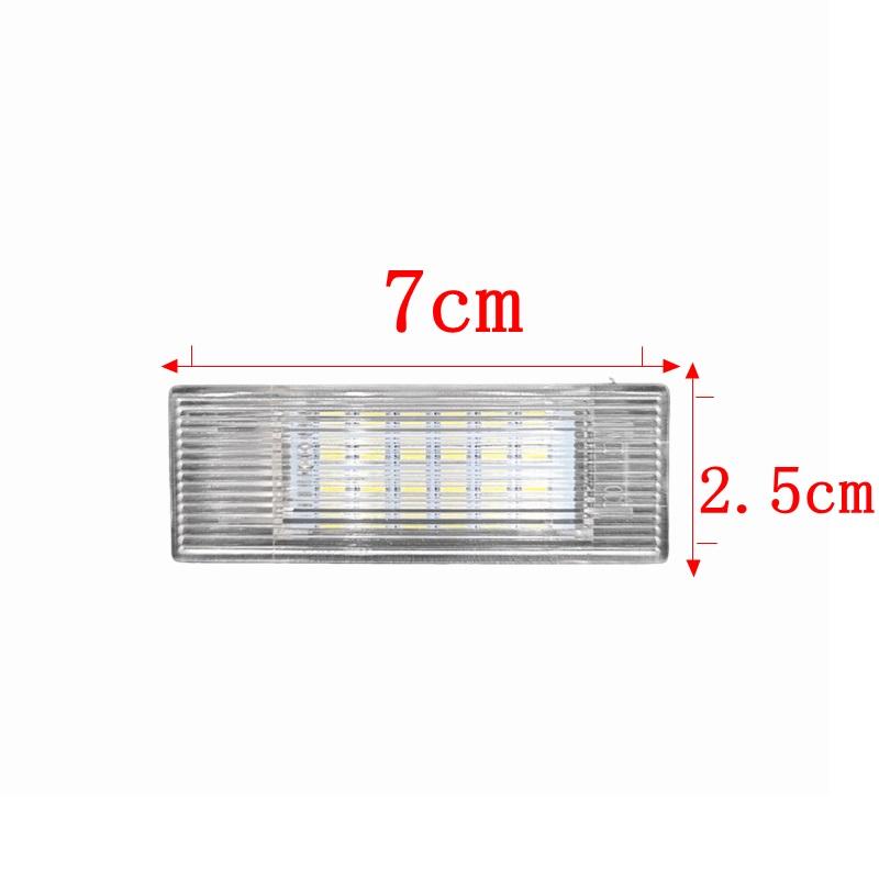 2x LED Dør Lys Fotbrønn Lys Bagasjerom Hanskerom Lys For BMW F20 F21 F30 F31 F34 F32 F10 F11 F07 F15 F26 E84