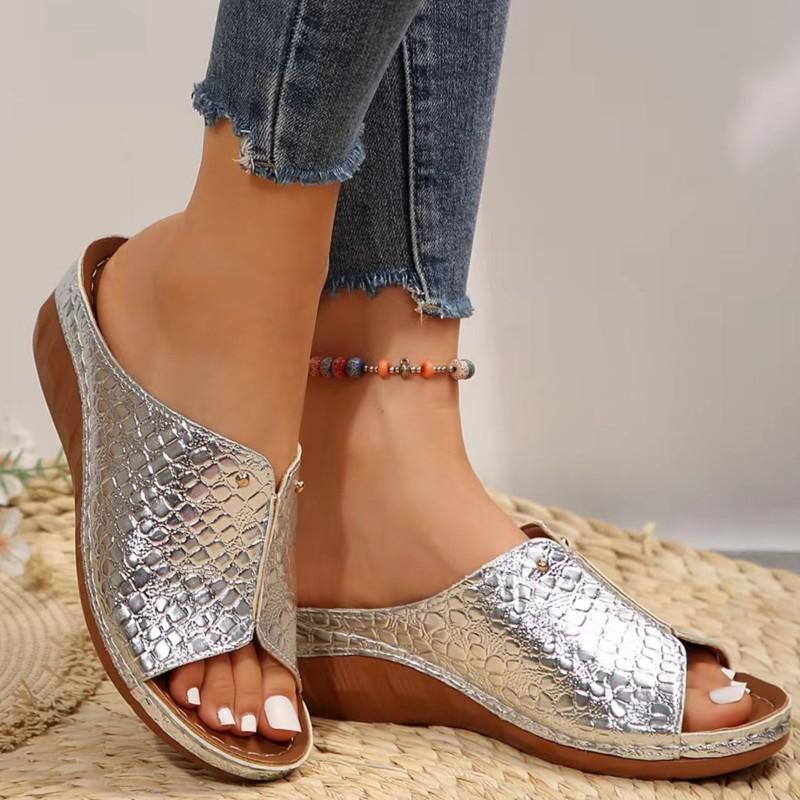 Sandals Women Shoes Wedge Women Shoe Open Toe Slide Women's Sandals Beach Footwear Female Zapatos De Mujer