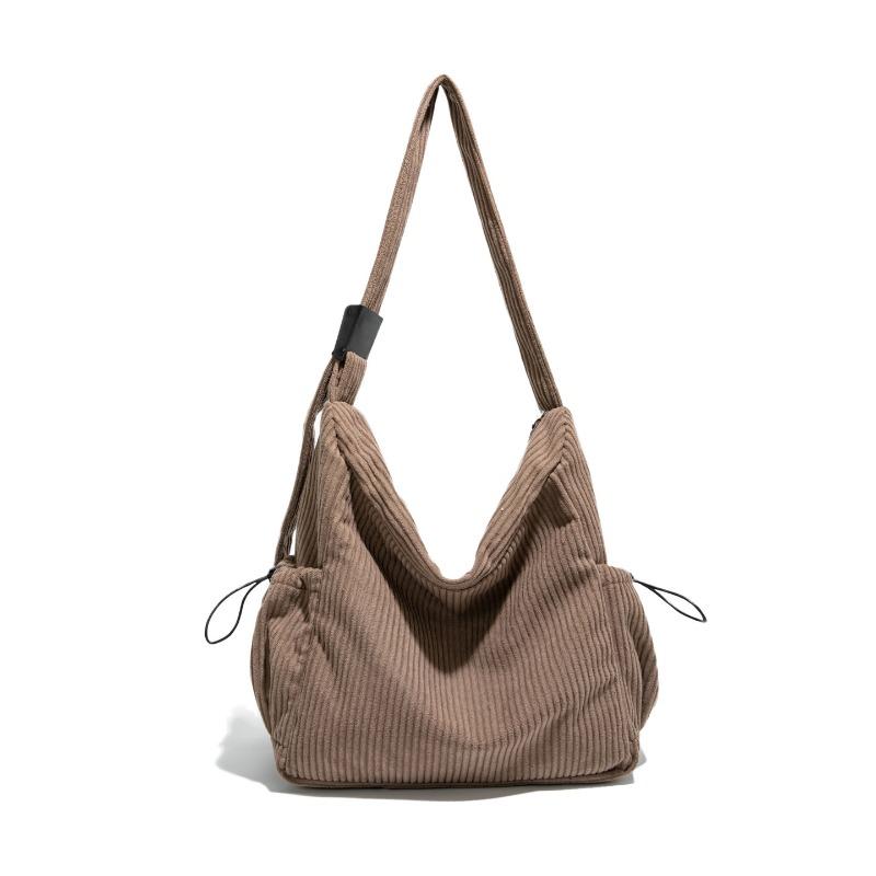 Large-capacity bag women's new autumn and winter versatile shoulder messenger bag casual commuter tote bag