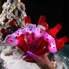 Christmas Clapping Bracelets for Women Men LED Flashing Papa Circles Bracelet Snowman Reindeer Bear Christmas Decor kids Gifts