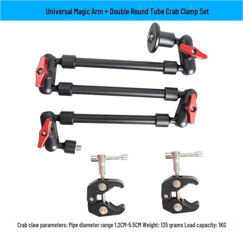 Universal Multi-functional Mobile Streaming Arm with Mic Holder and Fill Light Bracket
