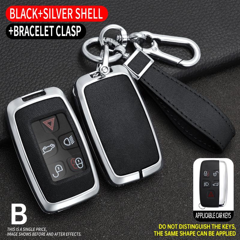Interior Mouldings Car Remote Key Cover Case Shell Fob For Land Rover Range Rover Sport Evoque Freelander2 For Jaguar XF XJ XJL