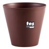 PLASTIKEN Pot De Fleurs Cône Tes - 32 Cm - Bronze