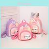 Cute Cartoon Cat Backpack For Girls Adorable Lightweight Toddler School Bag