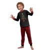 Print Cute Family Set Pajamas, Home Clothes, Family Set Long Sleeve Top Pants Set