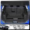 For Chery Tiggo 7 CSH PRO PHEV 2026~23 Car Boot Mat Rear Trunk Liner Cargo Leather Floor Carpet Tray Protector Accessories Mats