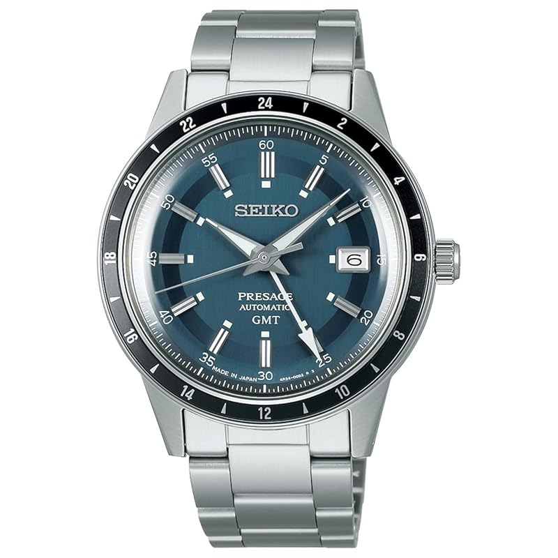 

[Seiko Watch] watch Presage Style60 s GMT SARY229 men s silver