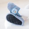 Plush Anti-slip Soft Sole Socks Winter Warm Children Cotton Slippers New Toddler Socks  Boys Girls