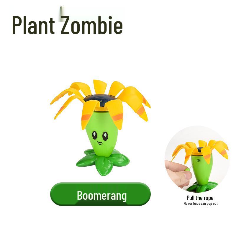 Plants vs. Zombies Toy Set: Machine Bug, Football Gun, Pea Pod, Carnivorous Plant Models
