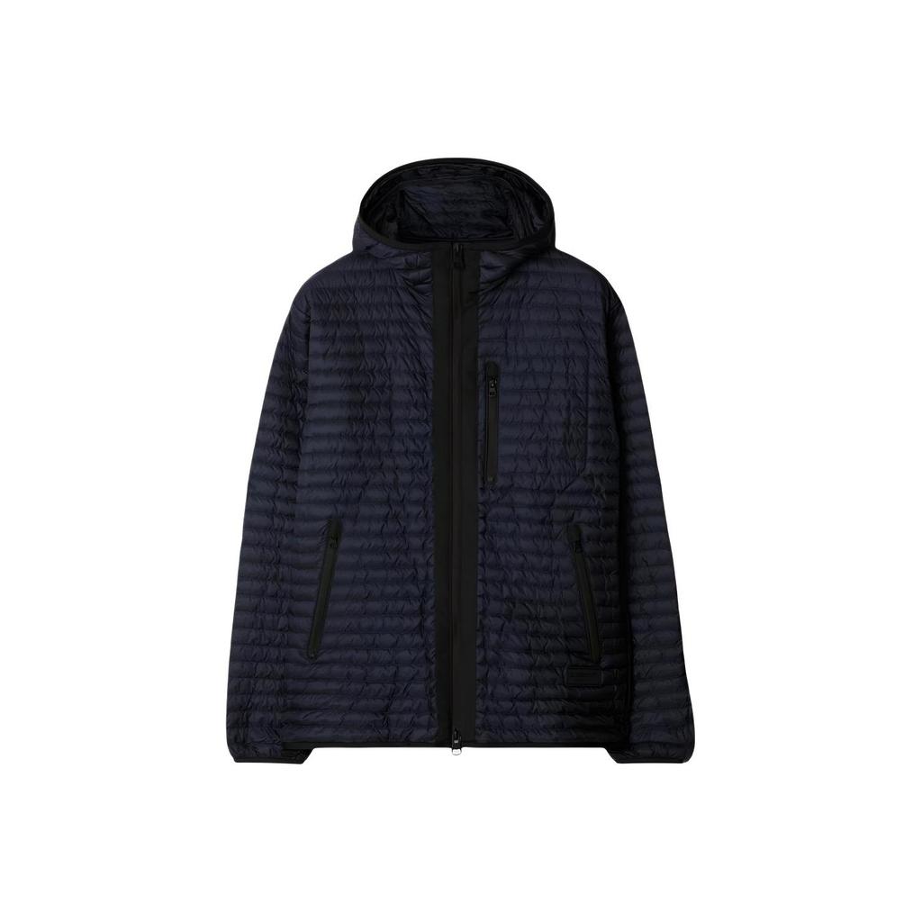 Burberry Down Jackets Men's Indigo Purple Moderate Straight Fit 81052331