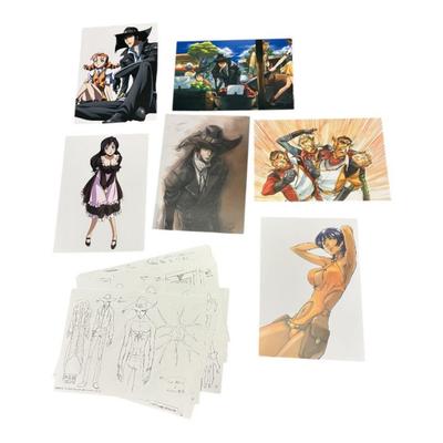 [USED] Gun Sword DVD Bonus Illustration Card Thank You Card