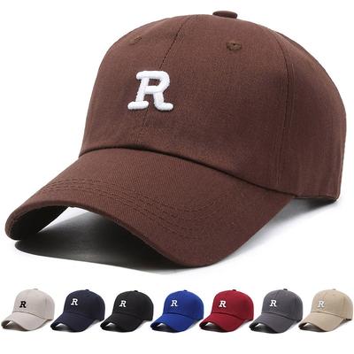 Bestickte Baseballkappe für Damen, Sportkappe für Herren, Snapback-Mütze mit Buchstaben, Sonnenblende, Fischerhut, Schirmmütze