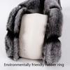 New 3Pcs Winter Plush Fur Car Steering Wheel Cover Hand Brake Handbrake Cover Gear Knob Cover Fluffy Soft Grab cute Styling