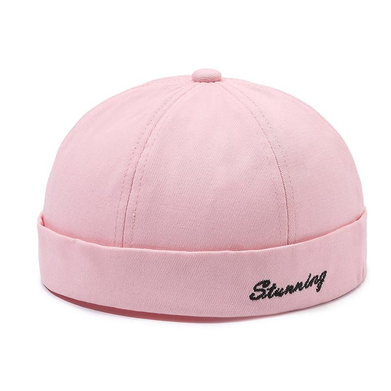 

Cap Letters Stwnning Adjustable Breathable Round Top Hat Headwear Gift Skullcap