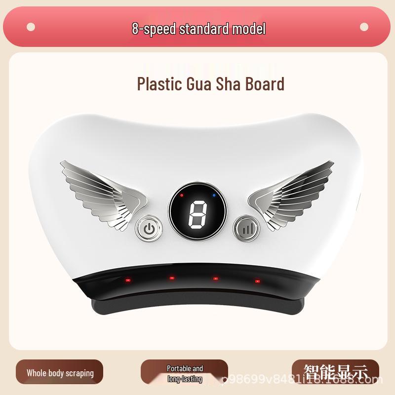 Smart Electric Gua Sha Tool: Bianstone Facial and Body Scraping for Beauty and Face Lifting with Heat Therapy.