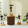 Iron Ants Garden Sculpture Weather Resistant Yard Ornaments Suitable For Outdoor Lawn Decoration And Plant Support Stake