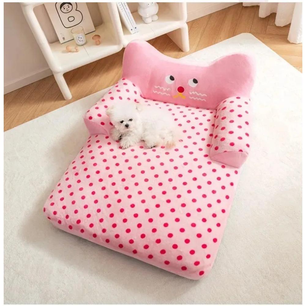 Puppy Bed Accessories Dog Pet Large Dogs Baskets Basket Medium Supplies Beds Fluffy Small Blanket Pets Products Cats Kennel Sofa