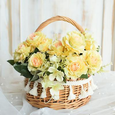 Flower Basket Durable Convenient Anti-deform Fashion Portable Exquisite for Friends