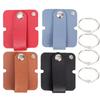 Leather Buckle Leather Cable Clip Cable Strap Earphone Cord Holder  Earphone Organization