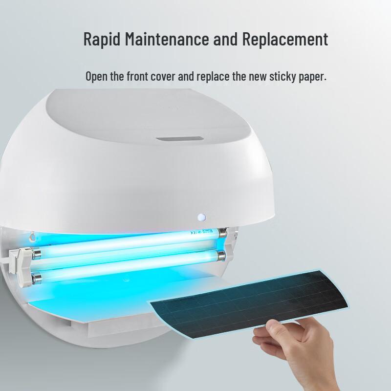 Lampada Uccidi Mosche e Zanzare Trappola Adesiva Commerciale