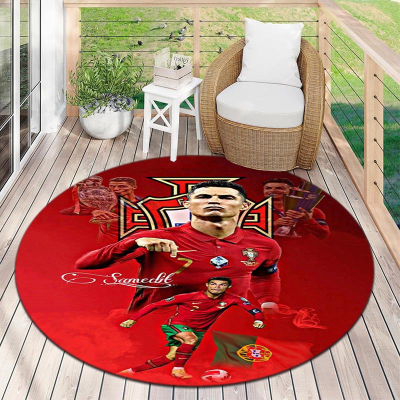 Cristiano Ronaldo Portugal Football Legend Glory Carpet Living Room And Bedroom Mats Floor Mats Doormat Bathroom Mat Protective Pad