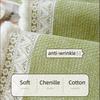 Luxury Chenille Sofa Covers Anti-slip Sofa Protectors for 1/2/3/4 Seaters Sofa Towel Slipcover Sofa Blanket Pets Kid Mat