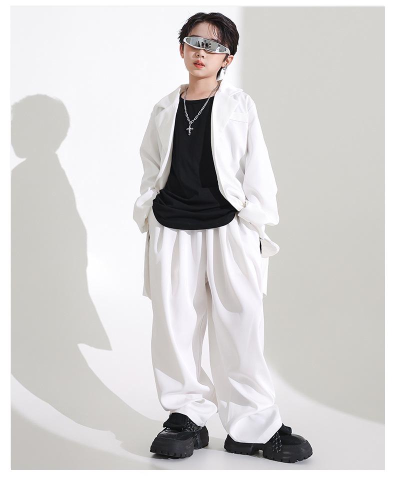 Hip Hop Jazz Tanzoutfit für Mädchen - Trendiges Street Performance Kostümset