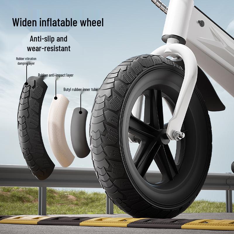 Adjustable Electric Kids' Bicycle for Ages 3-12 - Suitable for Boys and Girls