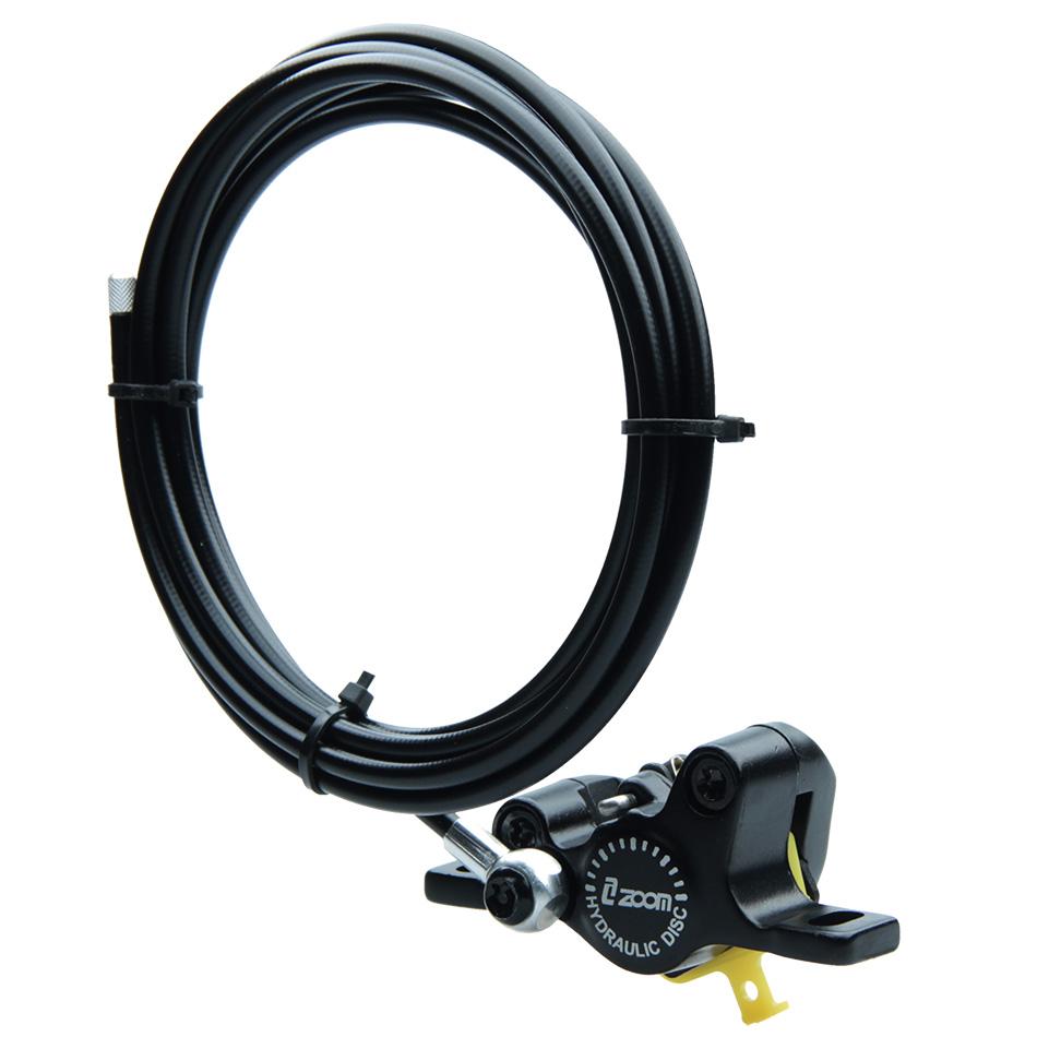 Zoom H875E MTB Hycline Ebike Hydraulischer Scheibenbremssattel 2-Kolben Power-Off Elektrofahrrad 160mm/180mm Rotoren Montageadapter