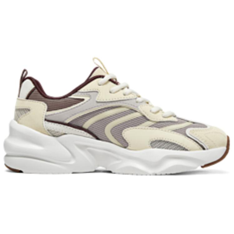 Skechers Bobs Bamina 2 Comfortable Durable Low Top Running Shoes Women Sneakers Beige Brown 117369-NTBR