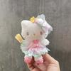 Sanrio Cute Cat Plush Doll With Short Plush Material For Kids And Fans