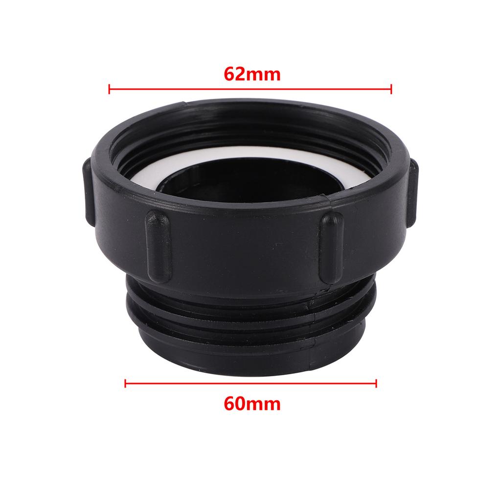 1/5Pcs IBC Tank Connectors S60/100mm Coarse Thread End Caps S62/80/100mm Reducing Joints Garden Ton Barrel Irrigation Adapters