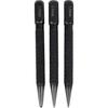 3pcs High-Carbon Steel Center Punch Set 10cm Non Slip Center Punch for Alloy