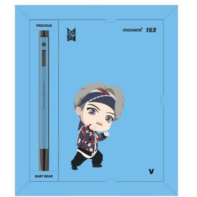 Monami BTS TinyTAN 153 ID Notebook Set – V (Official)
