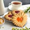 3D Wooden Cookie Cutter Moulds for DIY Baking with Heart & Flower Patterns for Baking Fondant Cake Biscuit Holiday Bakers