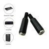2 Channel 2.5mm Female Sound Sockets 2PCS Hexagonal Plastic Enclosure for High Fidelitys Signal Transmission