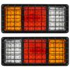 Biqing Truck Tail 24V IP65 LED Trailer Tail Compatible with 2-Piece Lights, Waterproof, High-Brightness Lights, 24V/12V